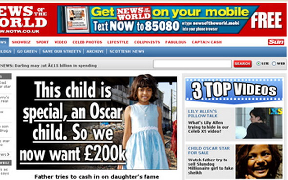 Gwiazda Slumdoga na sprzedaż!