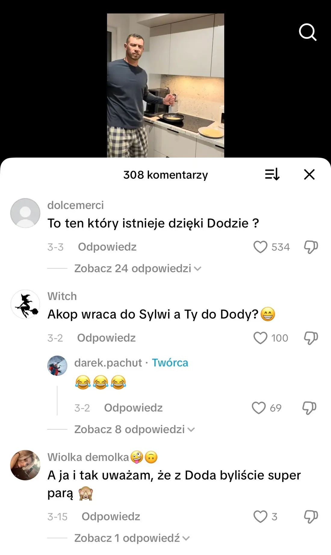 Dariusz Pachut, fot. TikTok