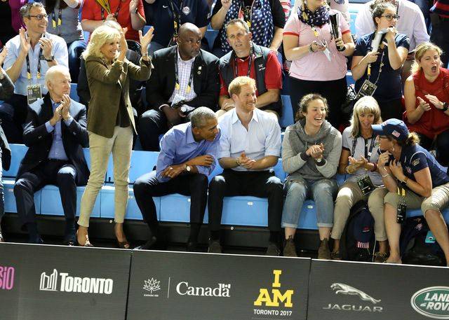 Książę Harry i Barack Obama na Invictus Games