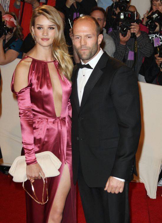 Rosie Huntington-Whiteley i Jason Statham razem