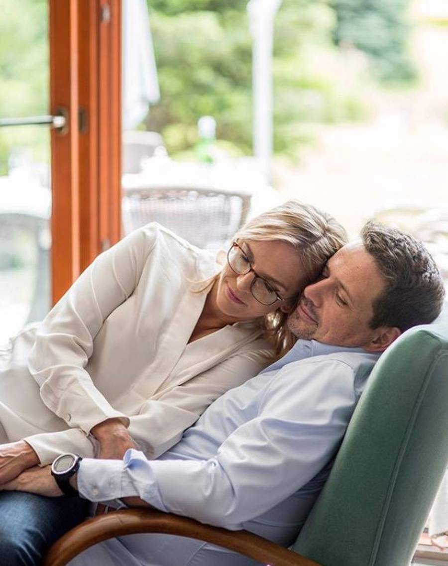 Rafał Trzaskowski z żoną.