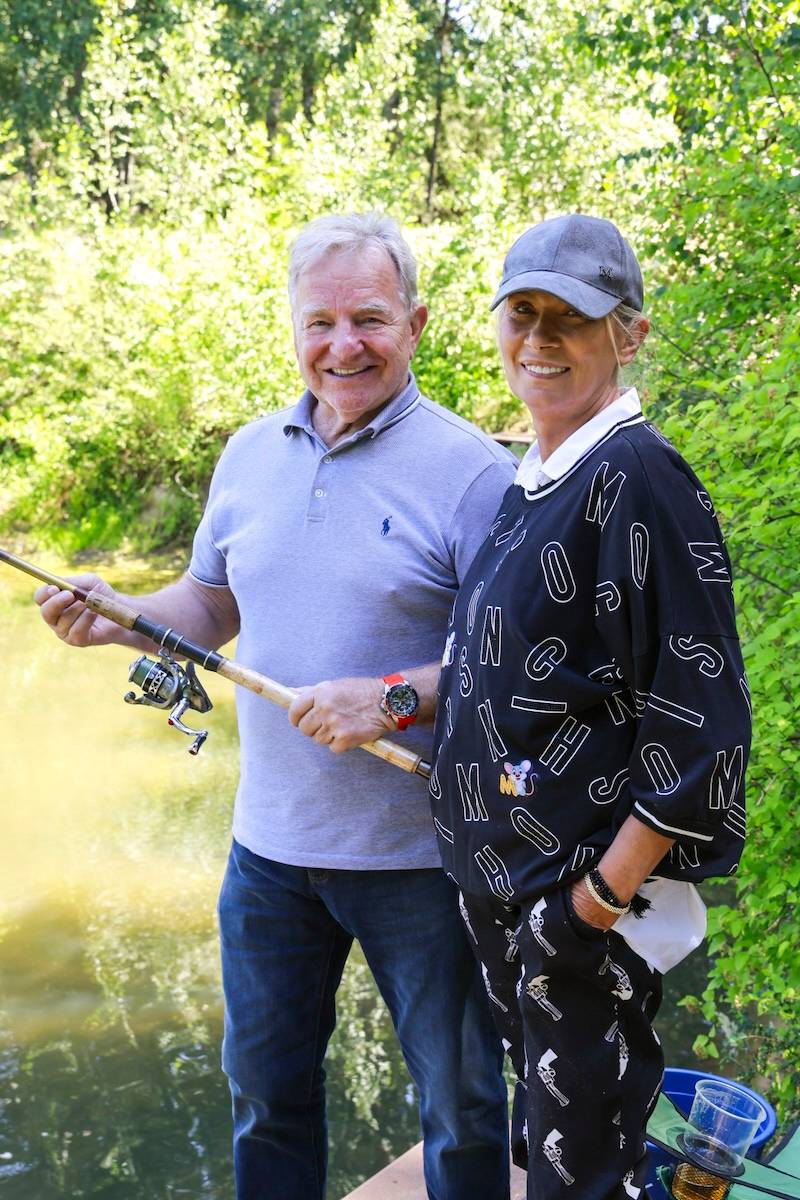 Kto w tym roku z AKTORÓW złowił największą rybę? Jacek Rozenek z ukochaną, Jarosińska, Małgorzata Sadowska…