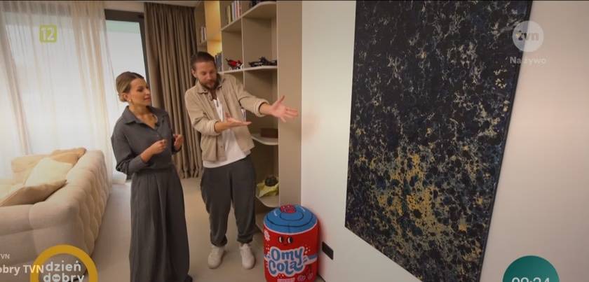 Tak teraz mieszka Sebastian Fabiański, fot. "DDTVN"