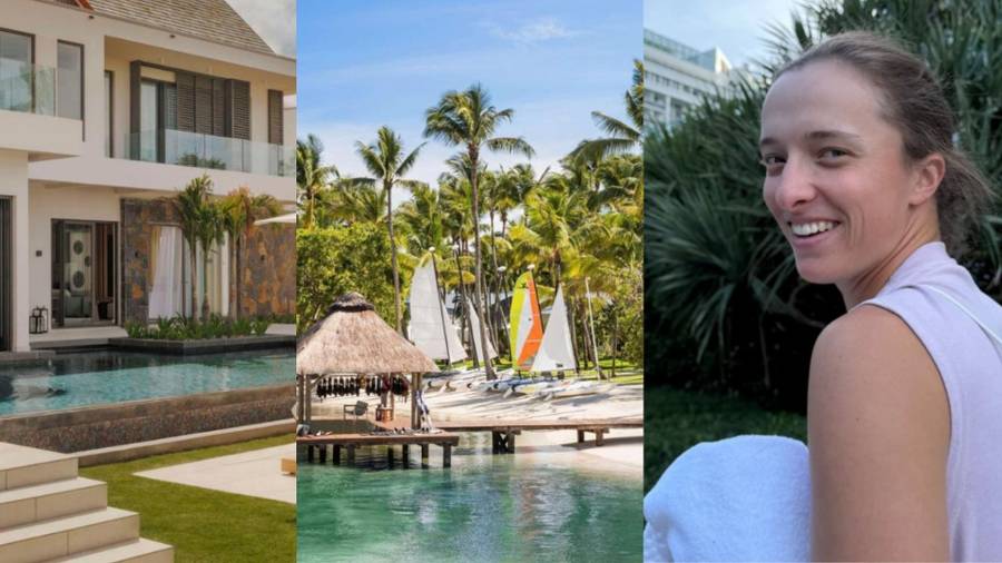 Iga Świątek, fot.: Instagram/Booking