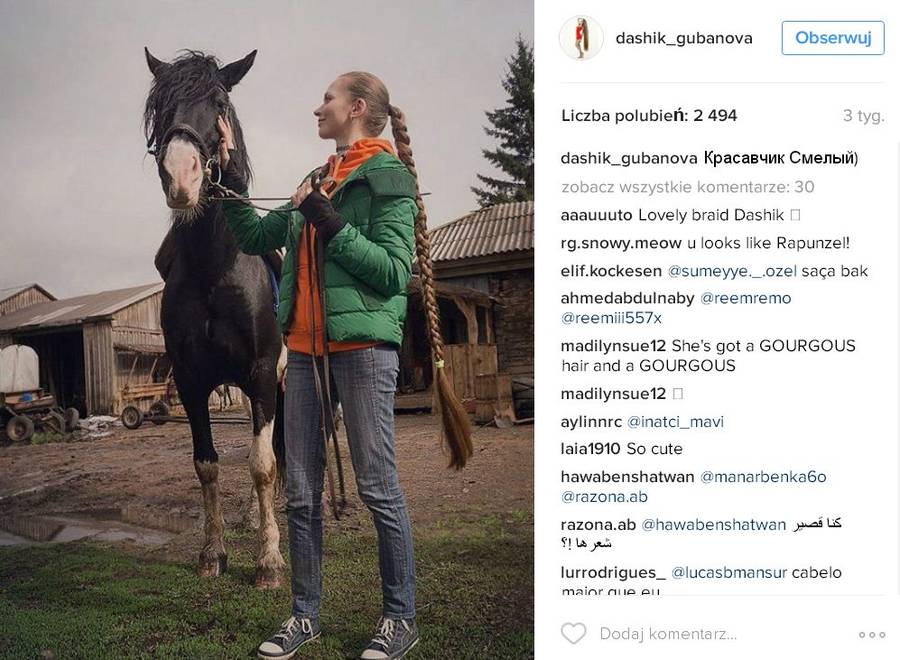 WOW! Ta kobieta nie ścinała włosów od 13 lat!