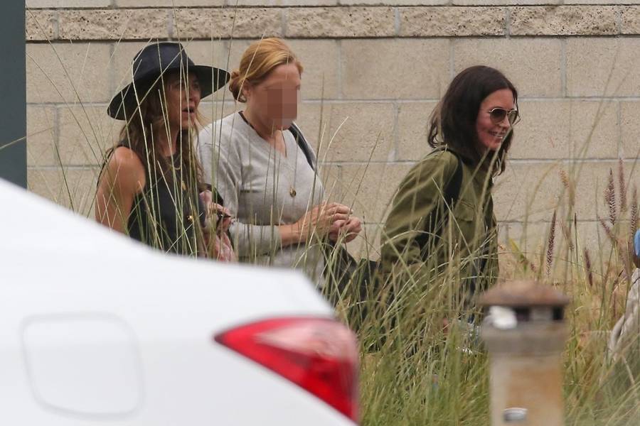 Jennifer Aniston spotkała się z Courteney Cox w Meksyku