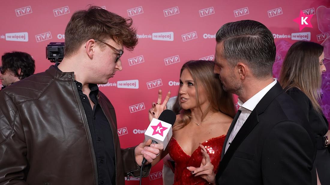 Agnieszka Kaczorowska, Marcin Rogacewicz fot. Kozaczek