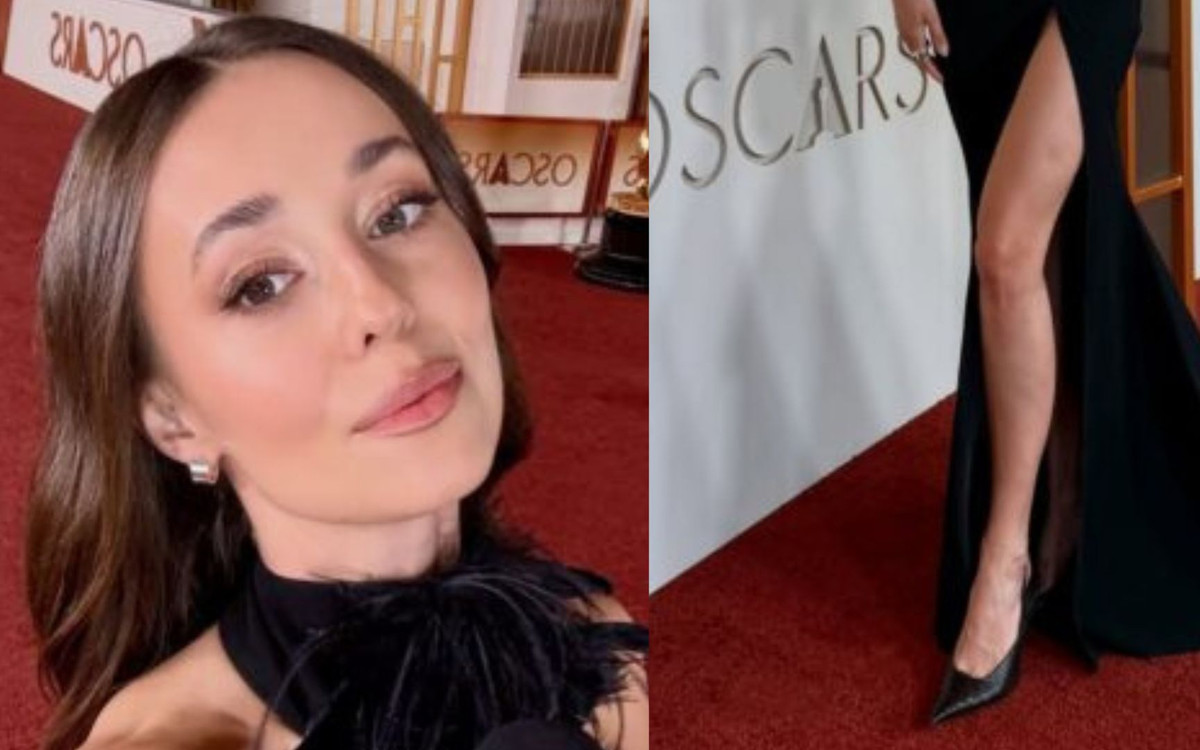 Iza Krzan prosto z czerwonego dywanu Oscarów. Kreacja godna Hollywood