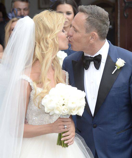 Izabela Janachowska z mężem