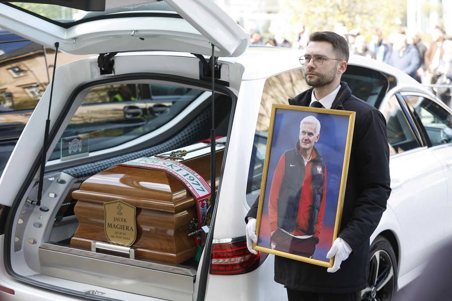 Pogrzeb Jacka Magiery, fot. AKPA