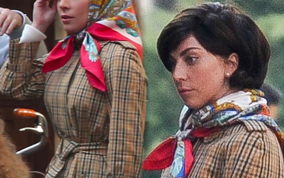 Lady Gaga na planie filmowym “House of Gucci”. Stylizacje robią wrażenie!
