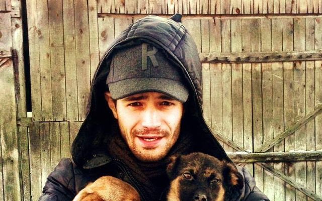 Mikołaj Krawczyk i Agnieszka Włodarczyk w schronisku dla zwierząt