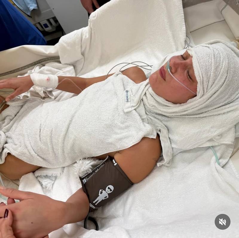 Bella Hadid znów w szpitalu. Jej mama opublikowała wstrząsające kadry