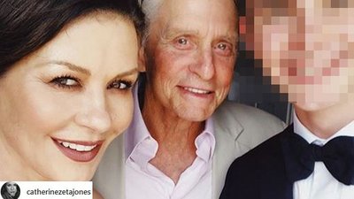 WOW! Syn Catheriny Zeta-Jones i Michaela Douglasa wyrasta na PRZYSTOJNIAKA