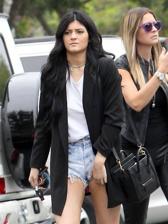 Siostry Jenner w drodze na lunch