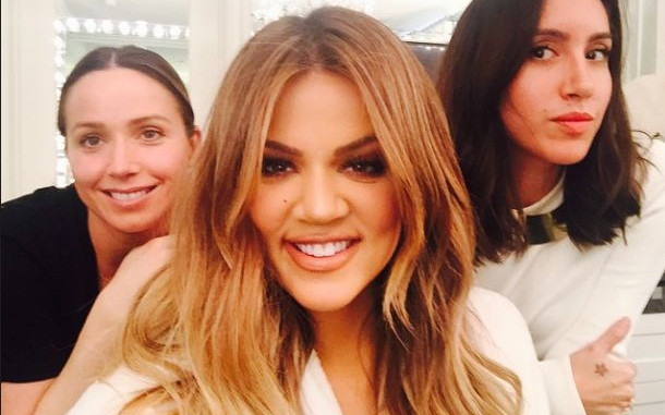 Fryzury Khloe Kardashian