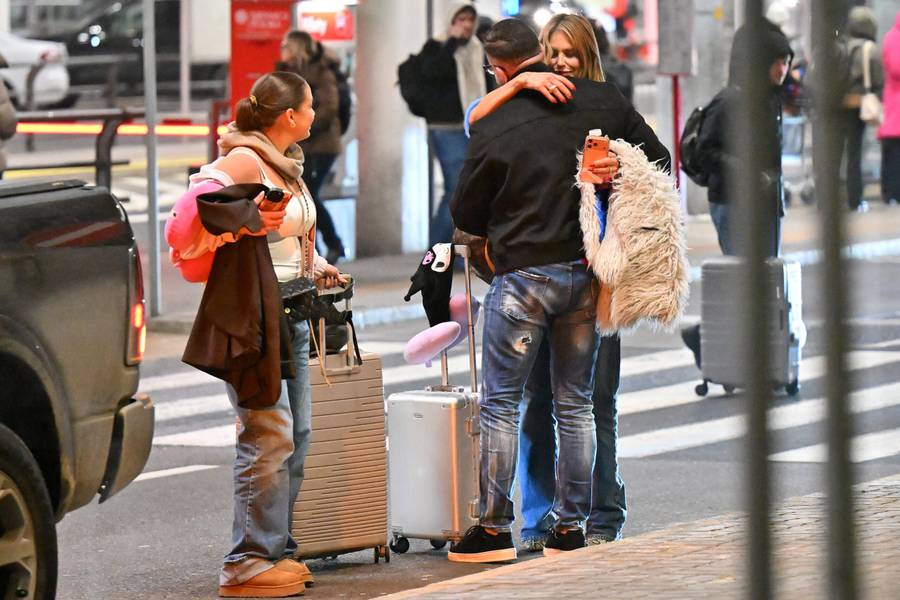 Monika Goździalska z partnerem/KAPIF