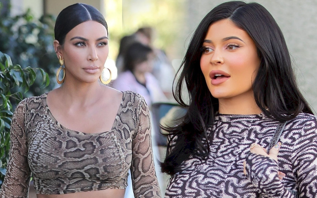 Kylie Jenner i Kim Kardashian w takich samych topach. Która wygląda lepiej?