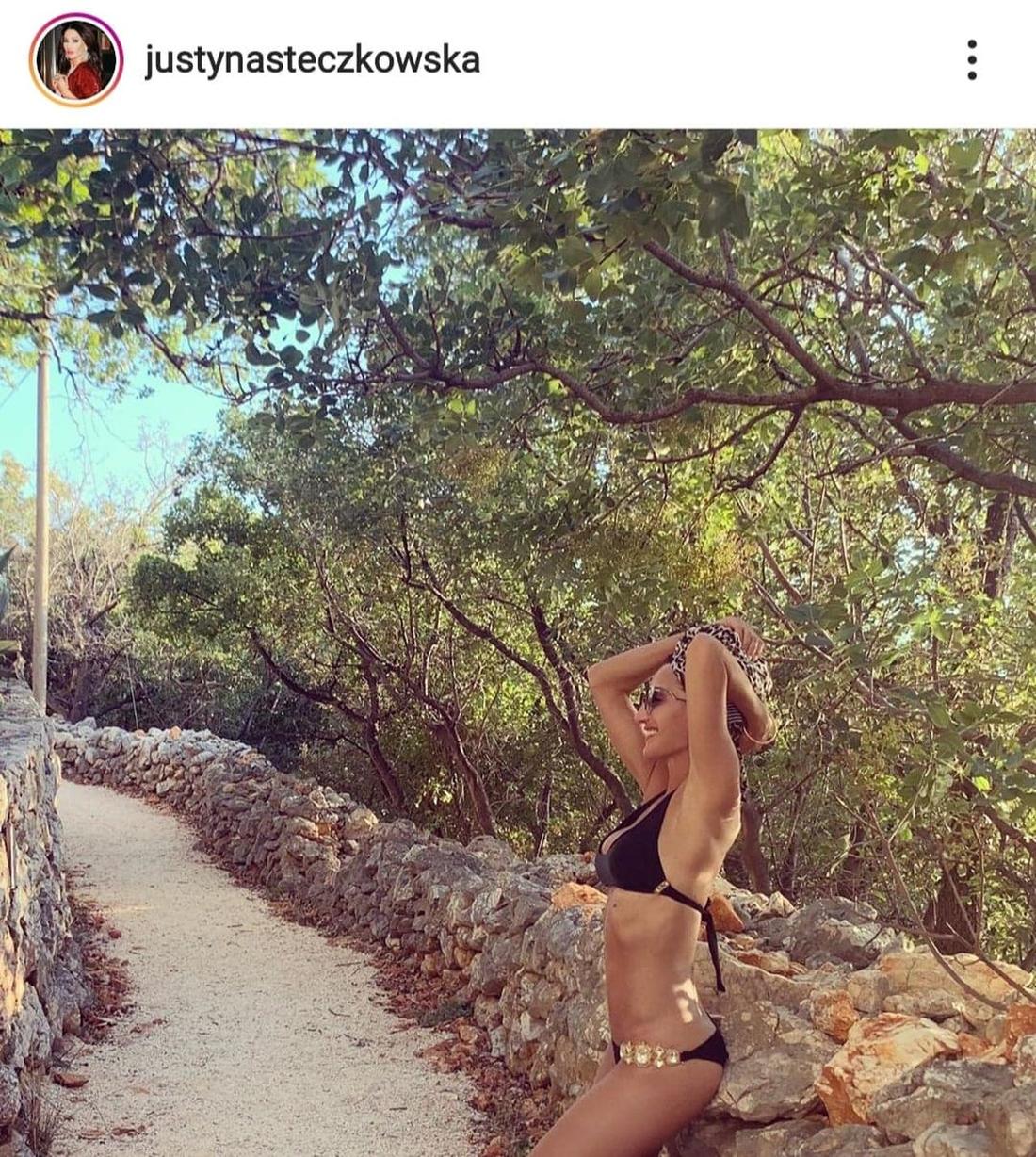 Justyna Steczkowska w bikini