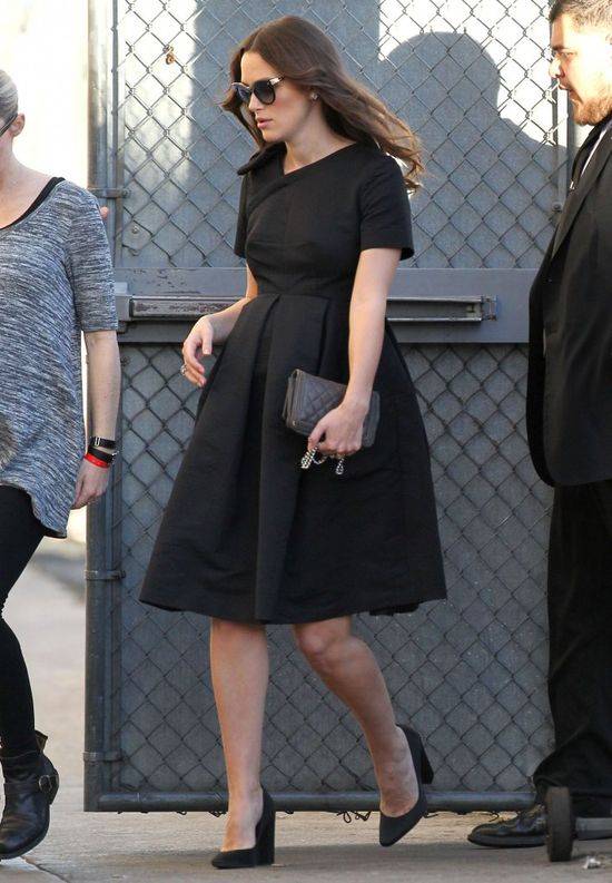 Styl ciężarnej Keiry Knightley