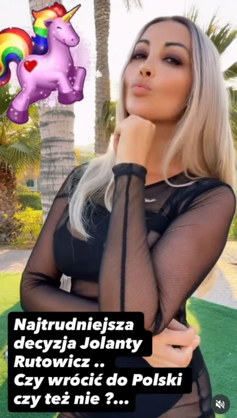 Jola Rutowicz/ fot. Instagram