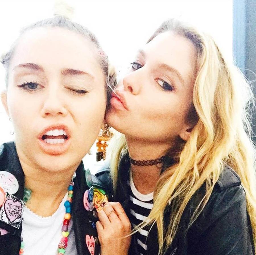 Miley Cyrus Stella Maxwell