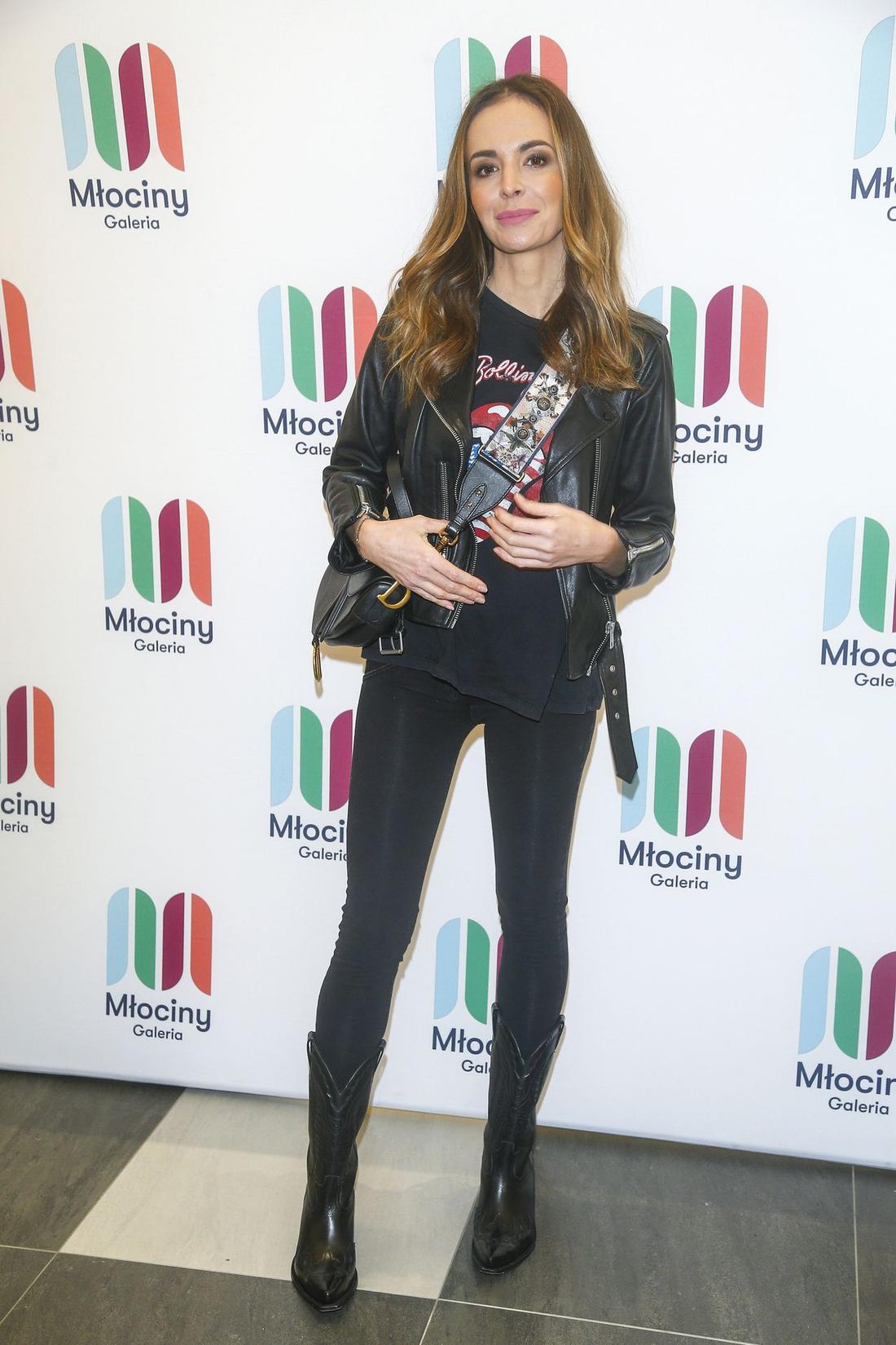 Anna Wendzikowska na ściance