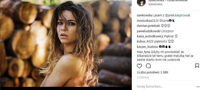 Karolina Sawka na Instagramie