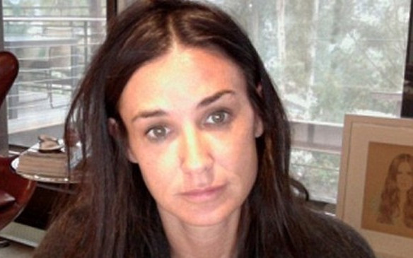 Demi Moore miała zły dzień (FOTO)