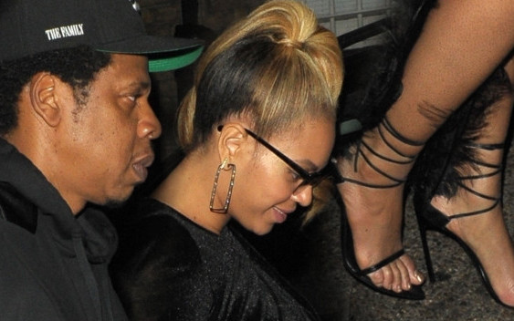 Seksowna Beyonce z mężem na randce