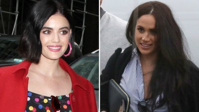 Lucy Hale i Meghan Markle we wspólnych nagraniach. Wideo nigdy się nie ukazało