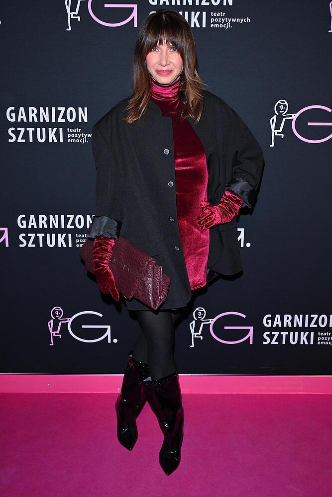 Grażyna Wolszczak na premierze "Facet z papieru", fot. KAPiF