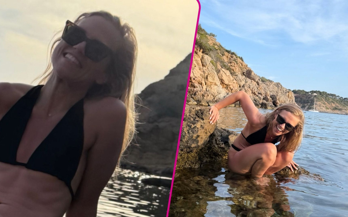 Agnieszka Kaczorowska pozuje w bikini. Rozwód w toku, a ona… na Ibizie