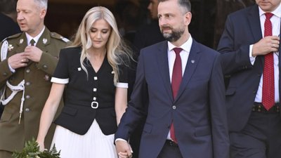 Tym zajmuje się żona Kosiniaka-Kamysza. Piękna Paulina ma 36 lat i robi karierę