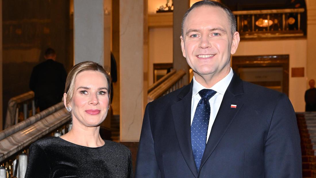 Nawroccy na Jubileuszu Teatru Wielkiego fot. KAPiF