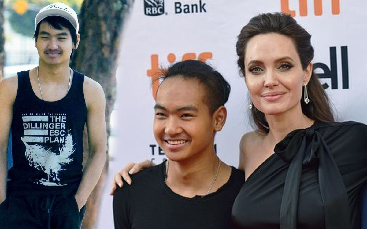 SZOK! Angelina Jolie stara się nie rozpłakać. Zobaczcie co zrobił jej 18-letni syn Maddox!