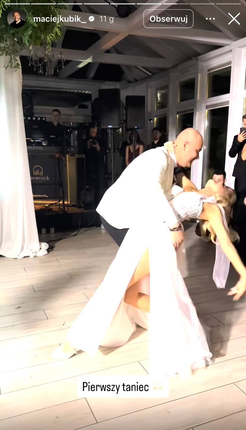 Ślub Anity i Adriana/Instagram/maciejkubik_