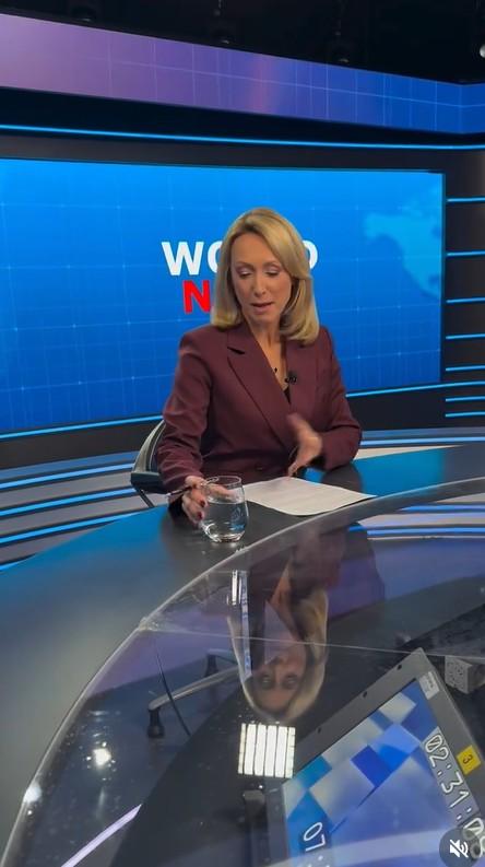 Anna Kalczyńska żegna się z TVP, fot. Instagram