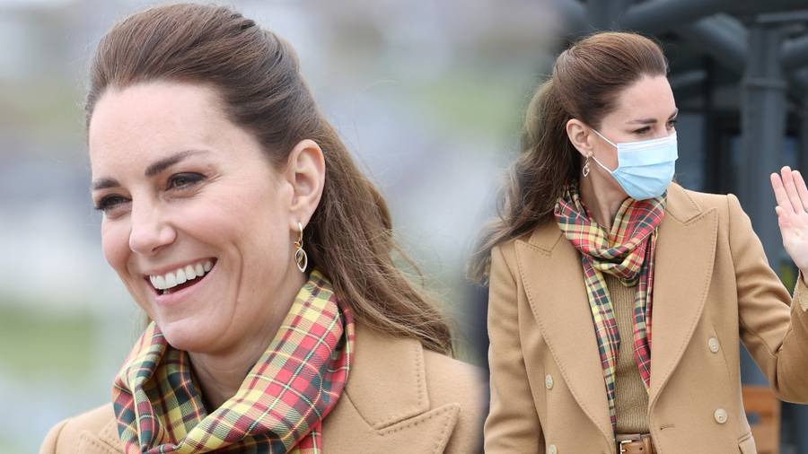 Księżna Kate w genialnym TOTAL looku. Dawno nie wyglądała tak modnie i na czasie (ZDJĘCIA)