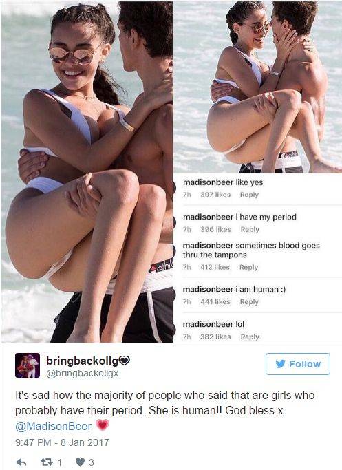 Madison Beer w białym bikini przemókł tampon i jest burza