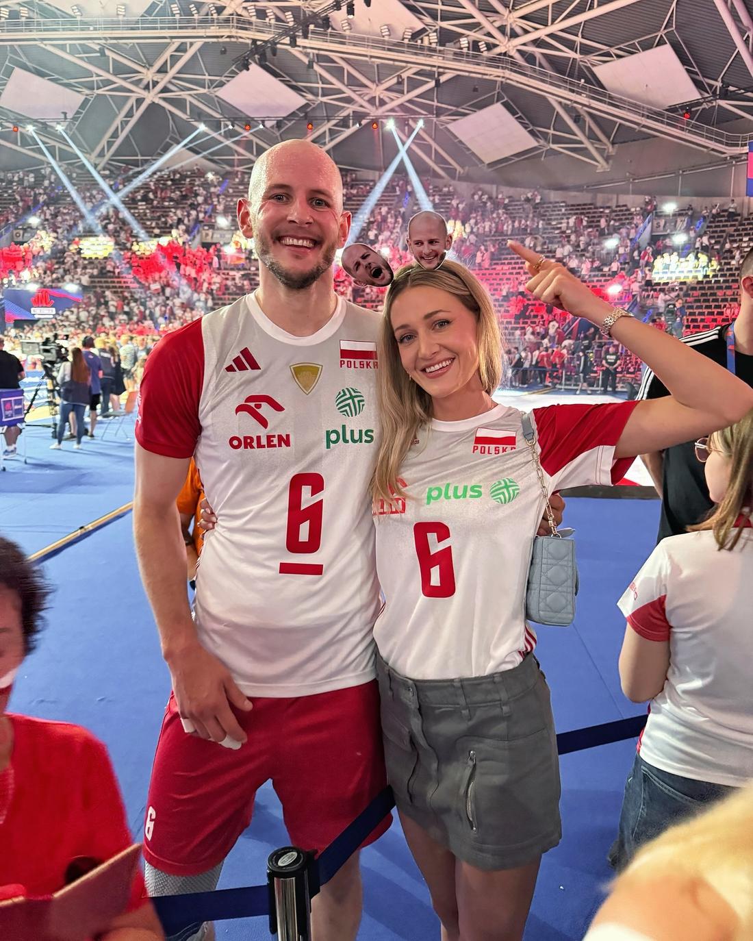 Bartosz Kurek i jego żona, fot. Instagram
