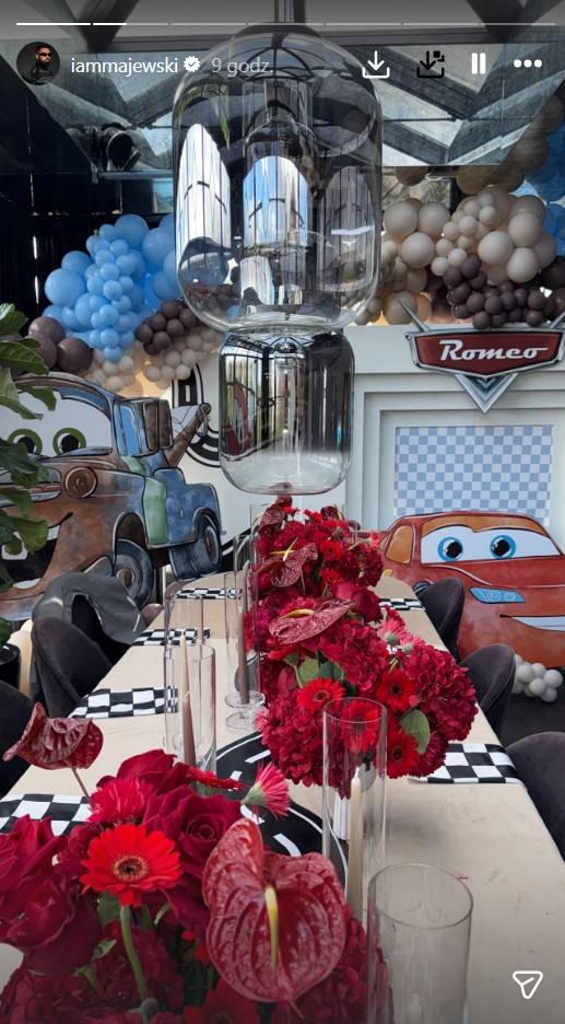 Majewski i Deynn wyprawili urodziny synkowi, fot. Instagram