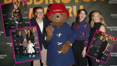 Premiera filmu “Paddington w Peru”! Grzegorz Collins i Sylwia Bomba, Wiktoria Gąsiewska z bratem, Lara Gessler (FOTO)
