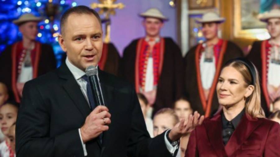 Para prezydencka na koncercie kolęd. Nagle złapali za mikrofon i dali popis