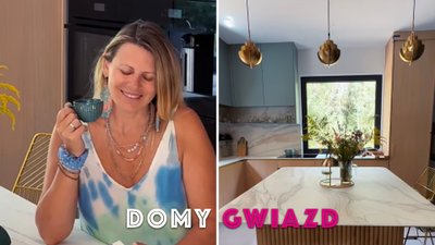 Tak wygląda dom Marii Sadowskiej. Połączyła pastele z szlachetnym złotem! ZDJĘCIA