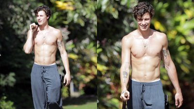 Shawn Mendes pokazuje klatę