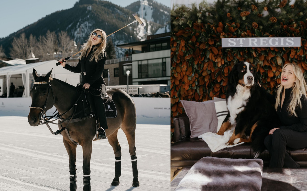 Kate Hudson gra w polo w stroju narciarskim za 20 tysięcy złotych!