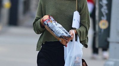 Kasia Struss na ulicach Nowego Jorku