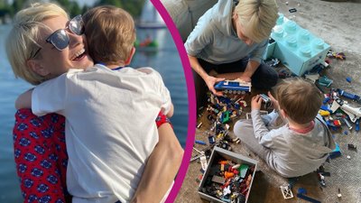 Małgorzata Kożuchowska DUMNA z 5-letniego syna. “Obserwowałam, czy nie będzie mu szkoda”