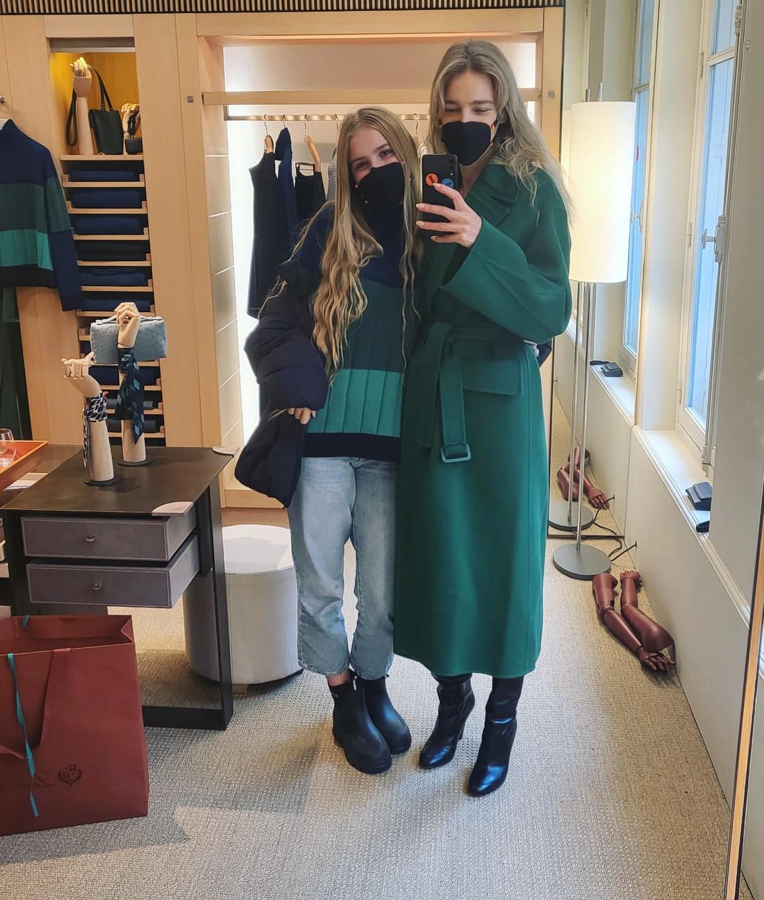 Natalia Vodianova z dziećmi, fot. Instagram